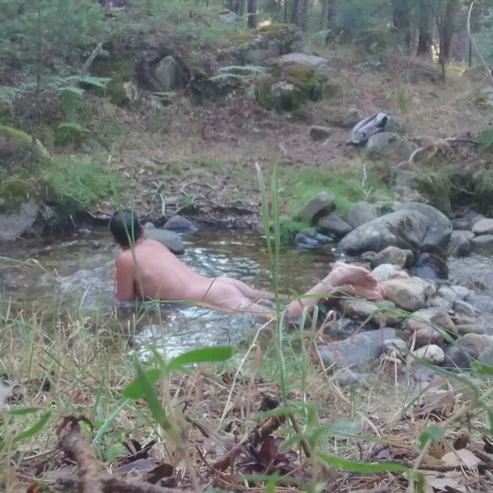 Naked Nudist Forest life