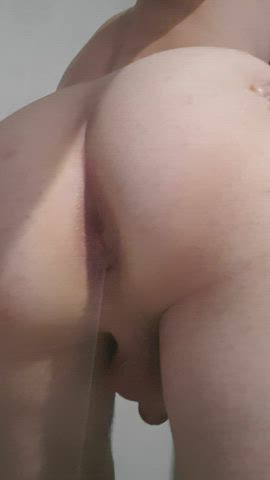 Just some cum dripping out of my ass after a good fucking