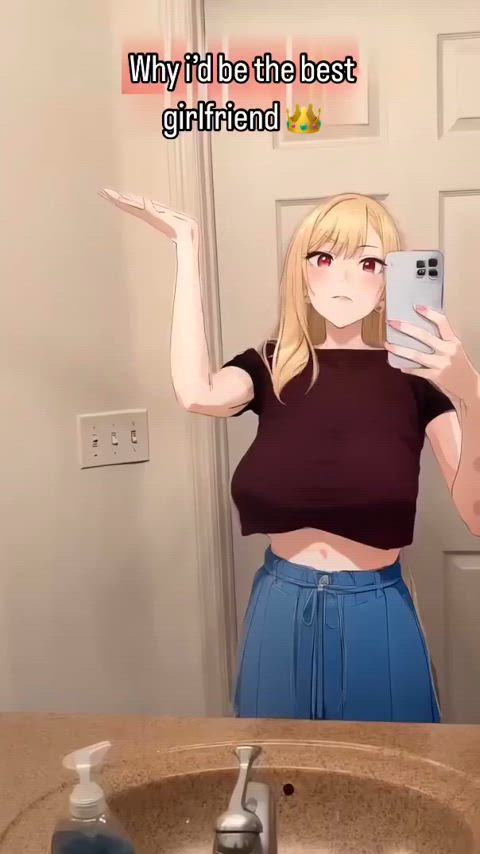 babe big ass big tits bubble butt busty cosplay dance hentai hottie onlyfans gif