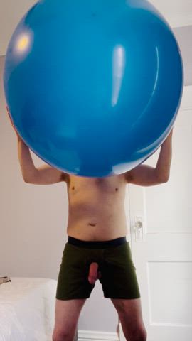 Third time with this blue TufTex 36” balloon and it has gotten bigger with each