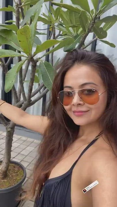 Sanskari gopi bahu Devoleena bhattacharjee from tv turns into a sexy bikini babe