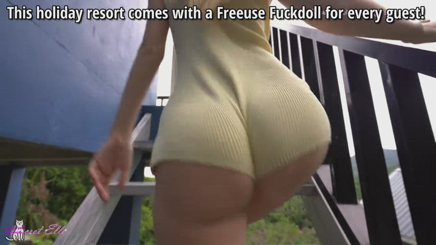 Holiday Resort comes with a personal Freeuse Fuckdoll