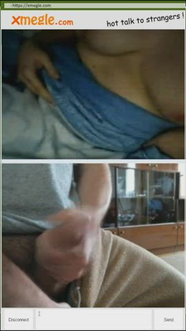 masturbating reaction stranger webcam gif