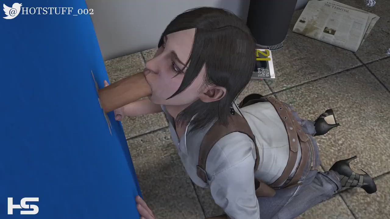 Juli blowjob (Hotstuff) [The Evil Within]