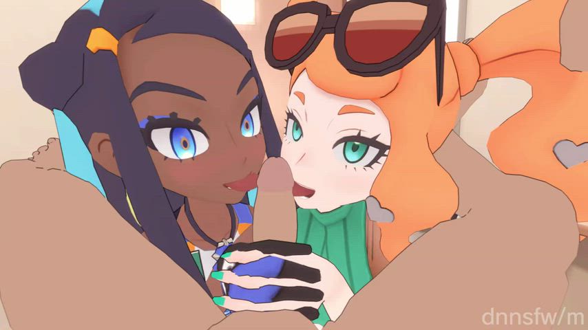 Nessa X Sonia Champion benefits (dnnsfw) [Pokemon]