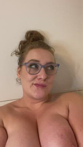 bathtub big tits chubby gif