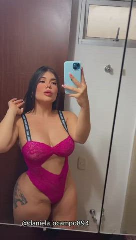 bbw big tits bodysuit camsoda curvy latina onlyfans tiktok gif