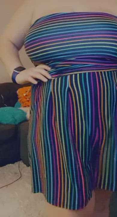 BBW Big Tits Pawg gif