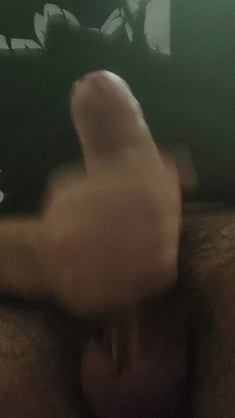 balls cock hairy cock male masturbation gif