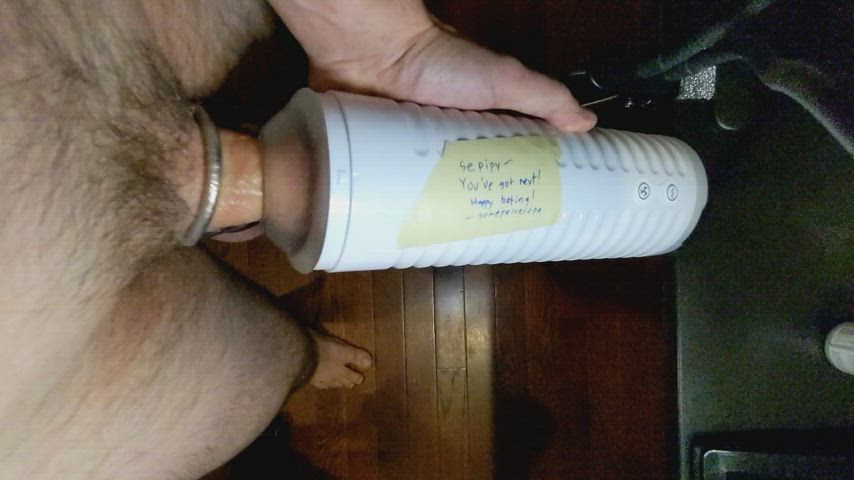 fleshlight male masturbation masturbating penis gif