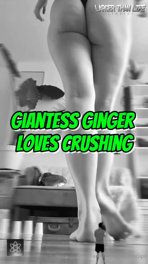 New giantess video starring Giantess Ginger now FREE on LTL Giantess Onlyfans! Link