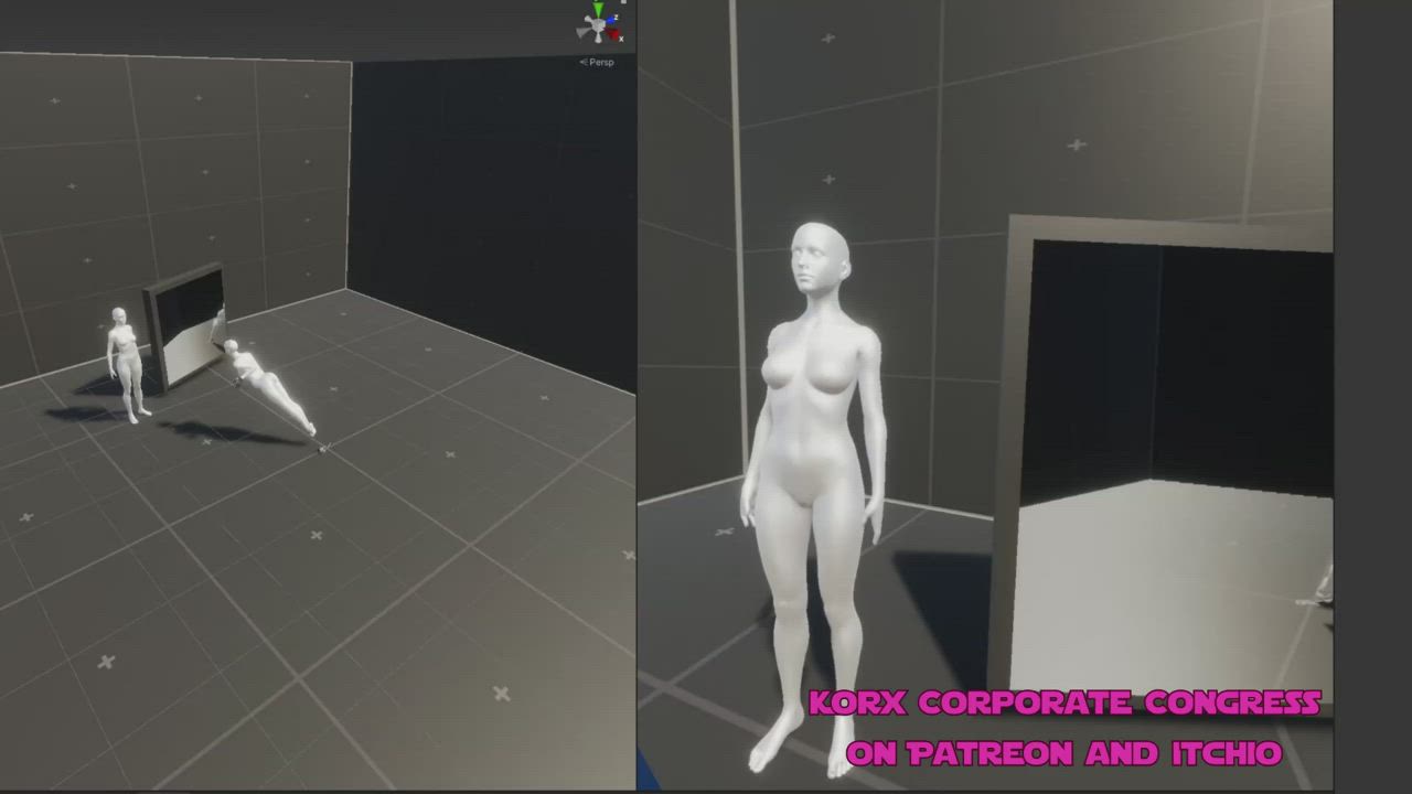 Mirror Natural Tits VR gif