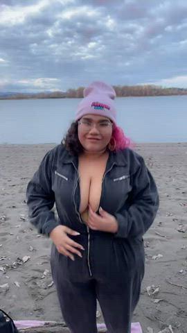 bbw big tits boobs gif