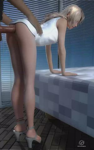 3D Anal Animation Legs Sex gif