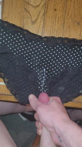 Cum Cumshot Fetish Jerk Off Male Masturbation Panties Solo Porn GIF by pyrotek