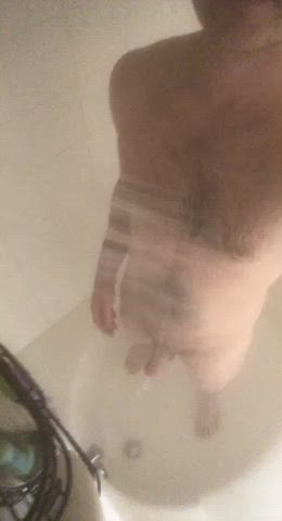 Bathroom Big Dick Shower gif