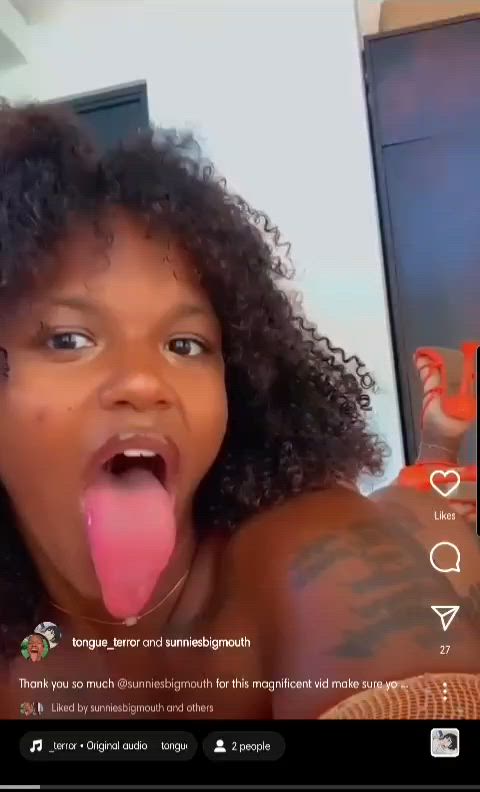 ahegao booty ebony facial joi onlyfans facials gif