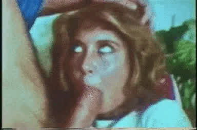 Blowjob Deepthroat Vintage gif