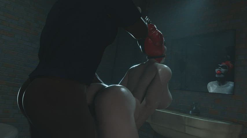 Harley Quinn pounded in a police locker room (SerpentOrder)