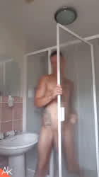 Big Dick Shower gif