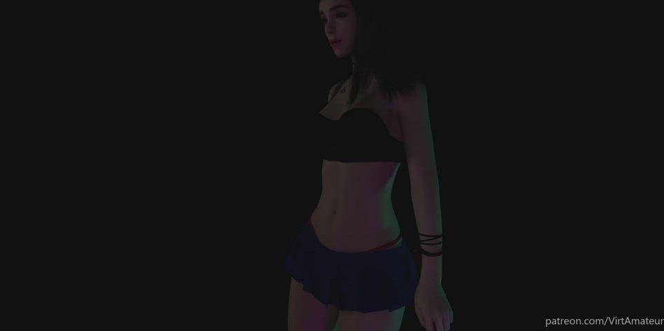 3d dancing latina vr gif