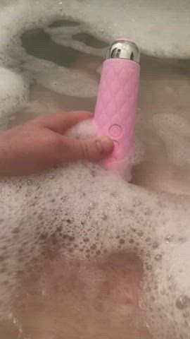 Bathtub Masturbating Pussy Submissive Vibrator Virgin gif