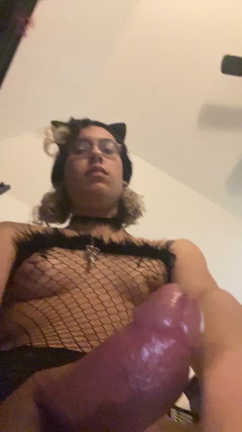 POV: a cat pounces you and starts playing with herself on top of you, wyd?