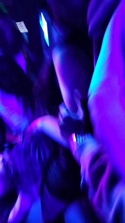 ass dancing festival grinding teen upskirt gif