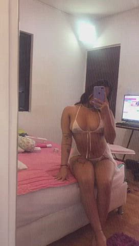 ass camgirl colombian curvy latina nipples pussy tattoo tits gif