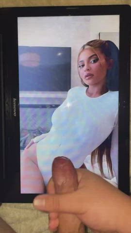 cumshot kylie jenner tribute gif