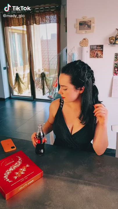 Big Coke for Big Tits