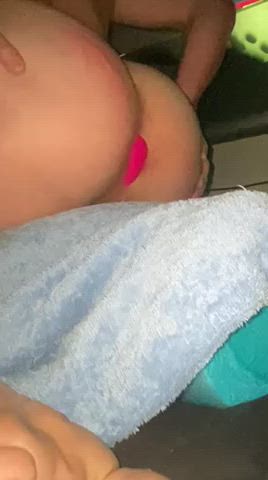 ass butt plug pain sissy sissy slut spanked gif