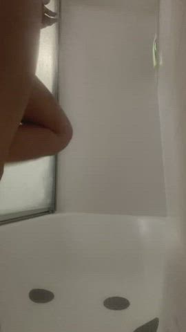 ass ass spread brunette panties panty peel shower spread tall underwear wet gif