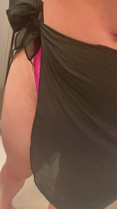 Crossdressing Sissy Tease gif