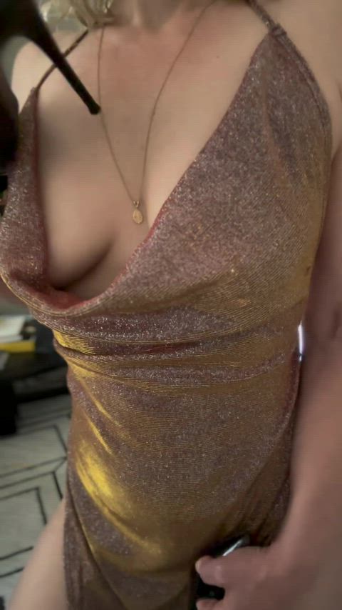 Do you like my shimmery dress?