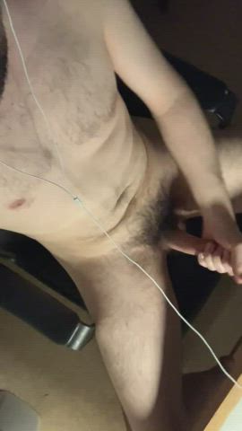 cock milking gay hairy cock jerk off male masturbation thick cock gif