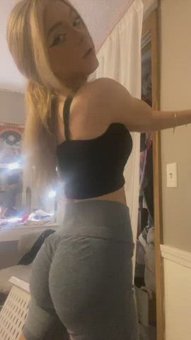 Ass Leggings TikTok gif