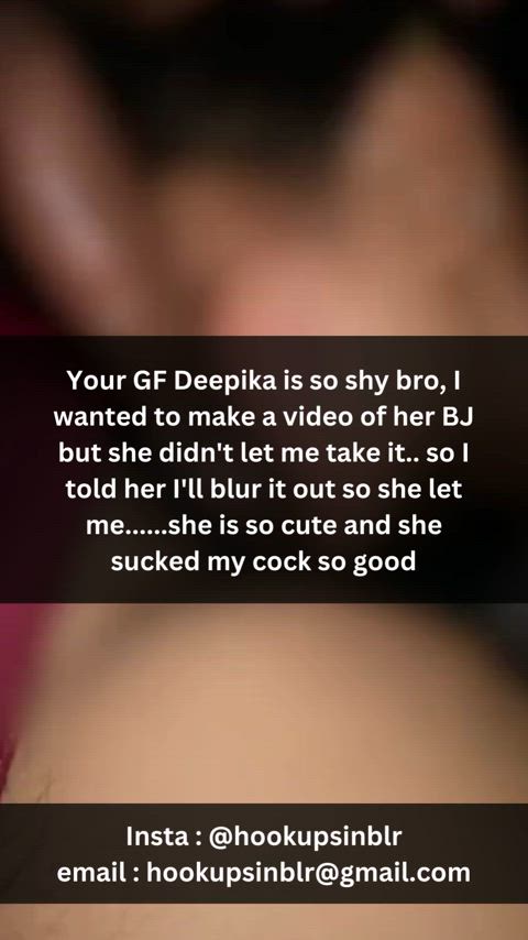 blowjob caption cheat cheating chudai cuckold desi girlfriend indian slut gif