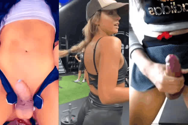 Ass Cum Cumshot Leggings Split Screen Porn TikTok Trailer gif