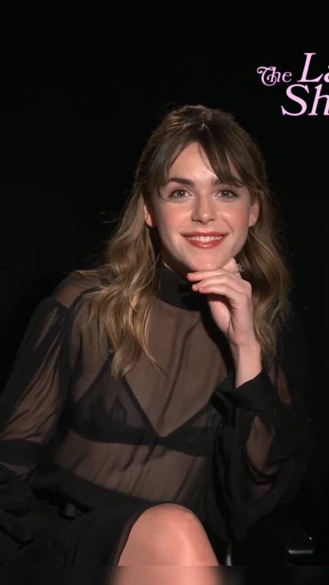 actress kiernan shipka model sexy gif