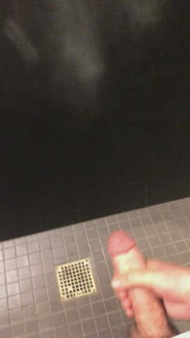 Cumming all over my school’s bathroom stall