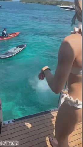 bikini caity lotz micro bikini gif