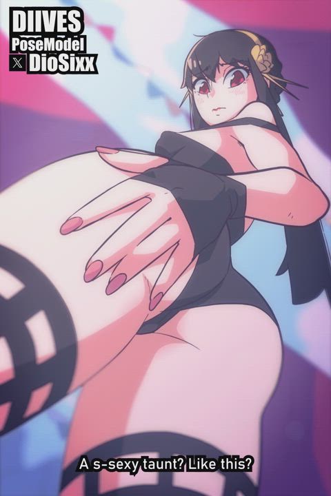 anime ass ass spread spanking gif