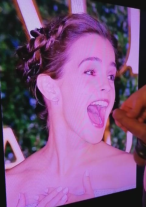 cum cumshot emma watson male masturbation tribute gif