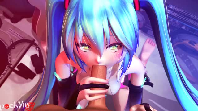 Hatsune Miku Expressive Blowjob (PockYin) [VOCALOID]