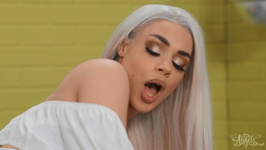 anal anal play blowjob deep penetration deepthroat hardcore pornstar trans gif