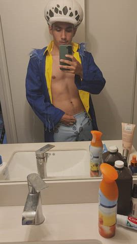 cosplay gay male masturbation mexican solo teen gif