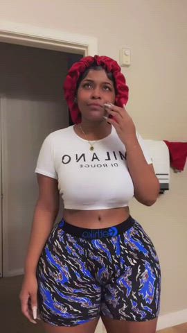 Ass Booty Ebony Thick gif