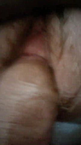 Blonde Clit Rubbing Close Up Creampie Mature Pawg gif