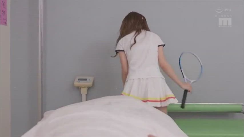 Asian JAV Japanese Schoolgirl Skirt Sport Stockings Upskirt gif